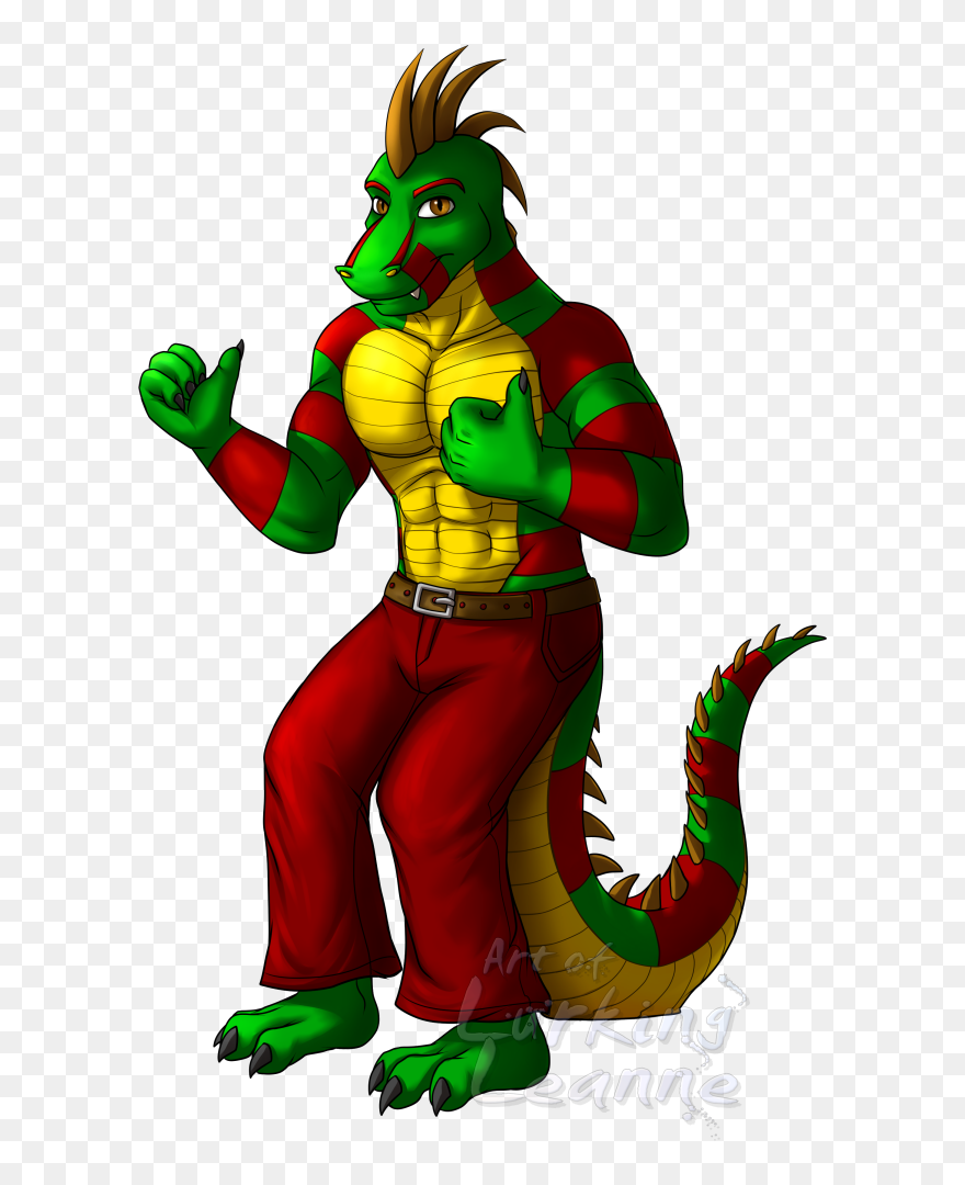 Darvarus Thumbs Up By Lurking Leanne Fur Affinity [dot] - Cartoon Clipart