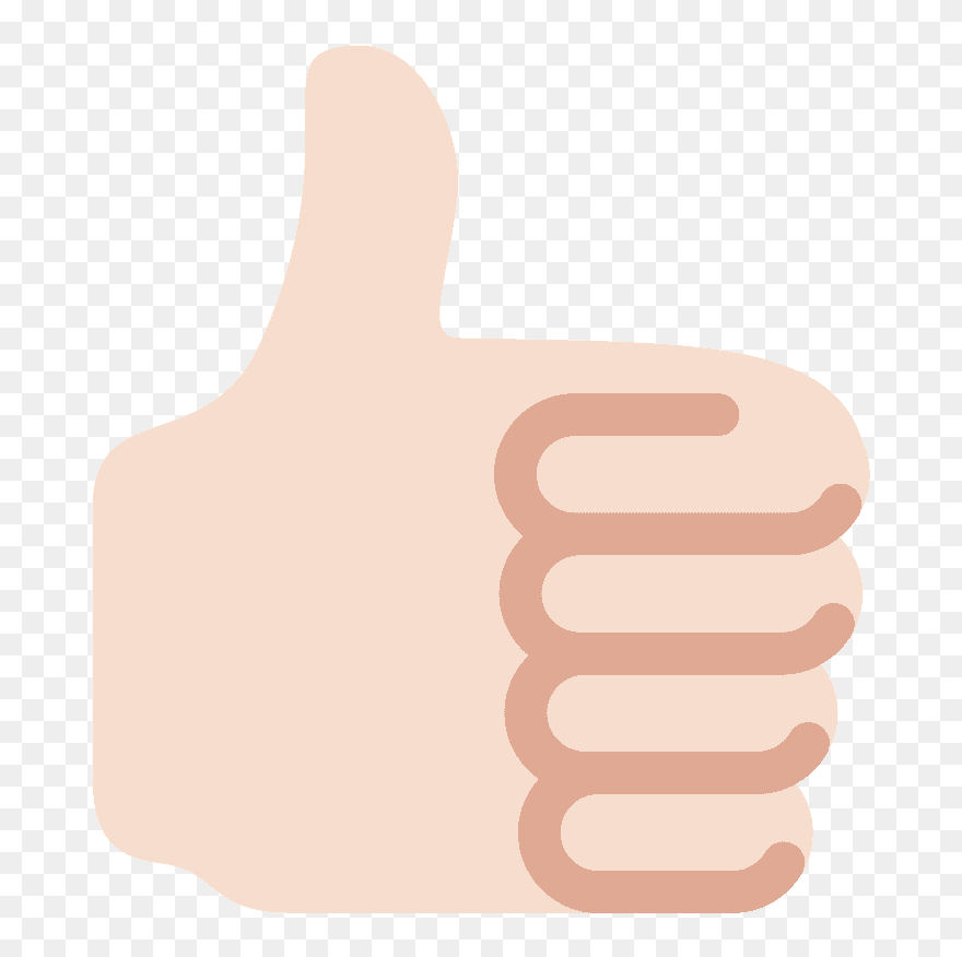 Thumbs Up Emoji Clipart - Illustration - Png Download (#5240189 ...