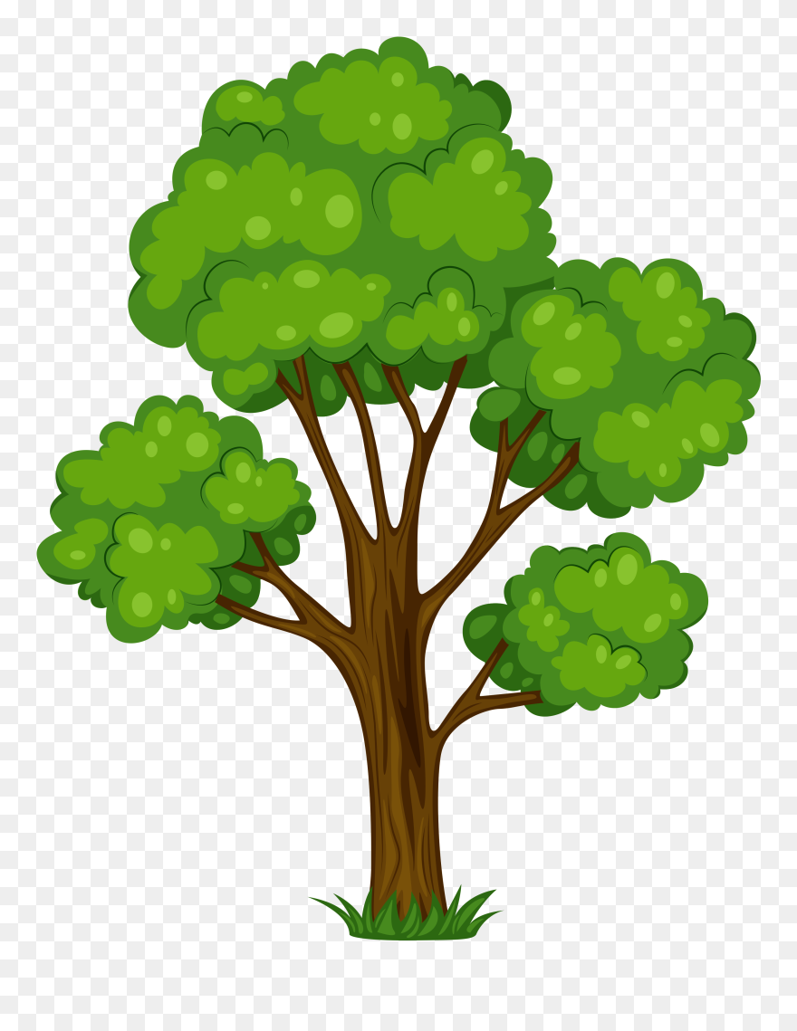 Tree Clipart Transparent Background - Png Download