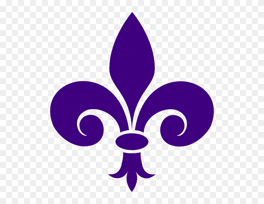 Mardi Gras Fleur De Lis Vector Clipart