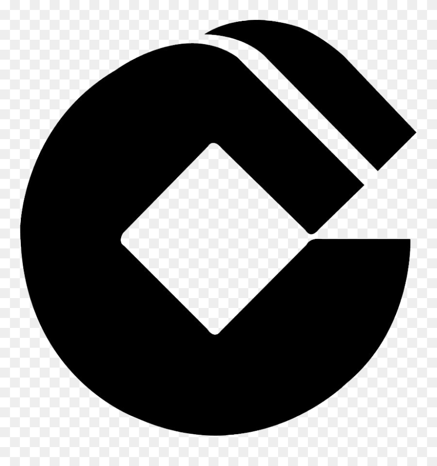 China Construction Bank Logo Transparent Png - China Construction Bank Logo White Clipart
