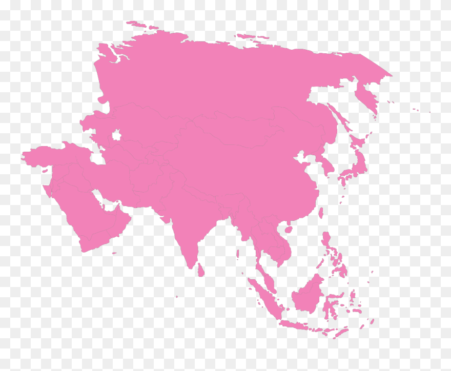 National Flag Of The Republic Of China Svg Clip Arts - Asia Continent Clipart - Png Download