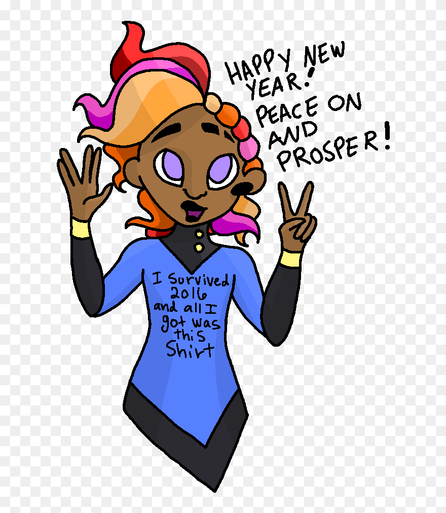 Happy New Year Clipart Png - Cartoon Transparent Png
