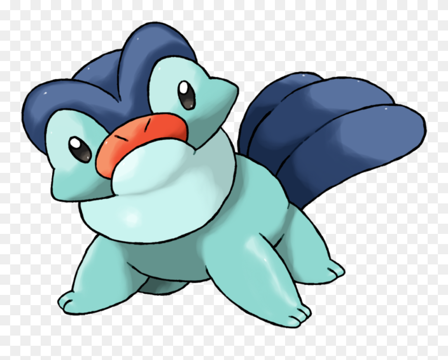 This Is My Water Starter, Based On A Platypus And Pool - Carroza Animada En Blanco Y Negro Clipart