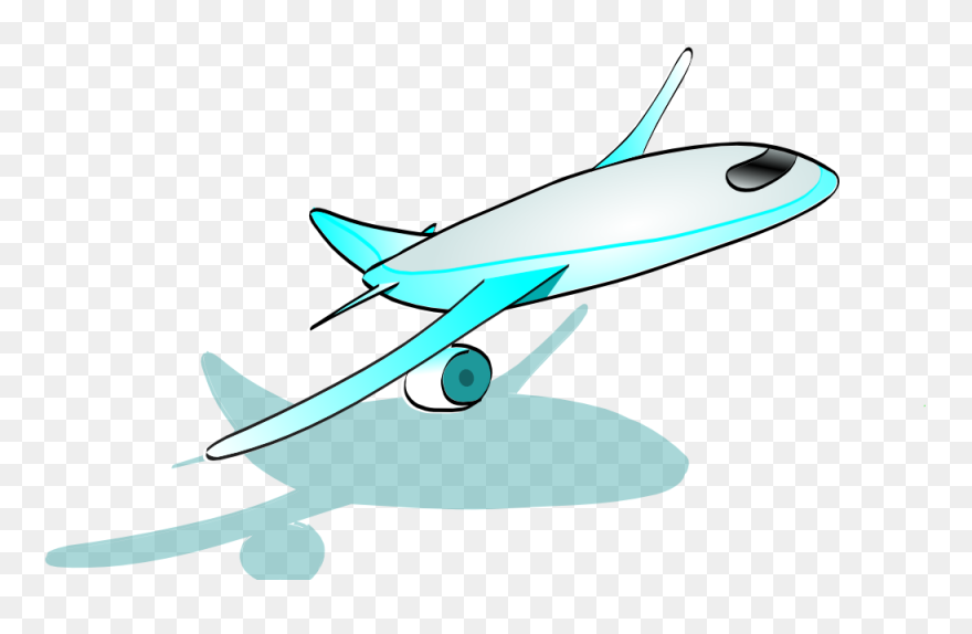 Airplane Takeoff Clip Art - Air Plane Gif Png Transparent Png