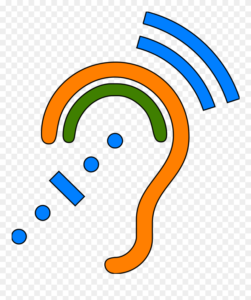 Hearing Assistive Technology - Tecnologia Assistiva Png Clipart