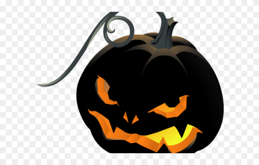 Spooky Jack O Lantern Clipart - Png Download