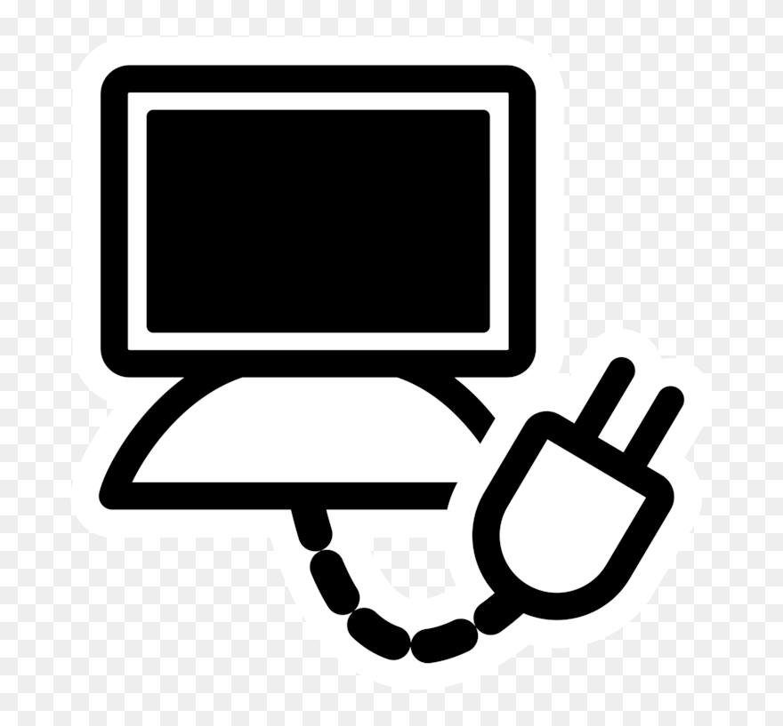 Line,technology,black And White - Internet Service Provider Clipart - Png Download