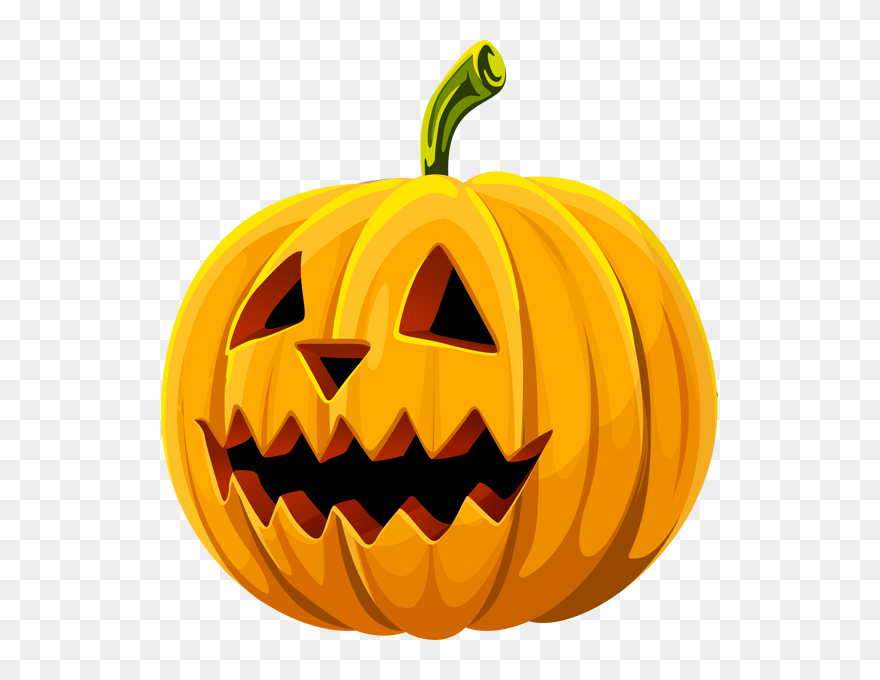 Scary Jack O Lantern Clip Art - Halloween Jack O Lantern Clipart - Png Download