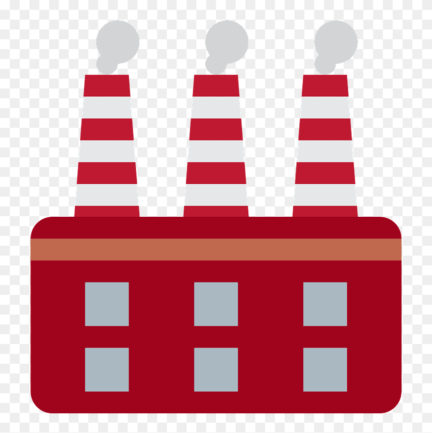Factory Emoji Clipart - Emoji Industria - Png Download