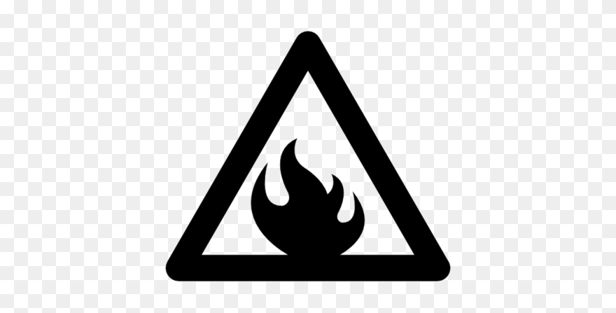 Flammable Sign Image Free Hq Image - Flammability Png Clipart
