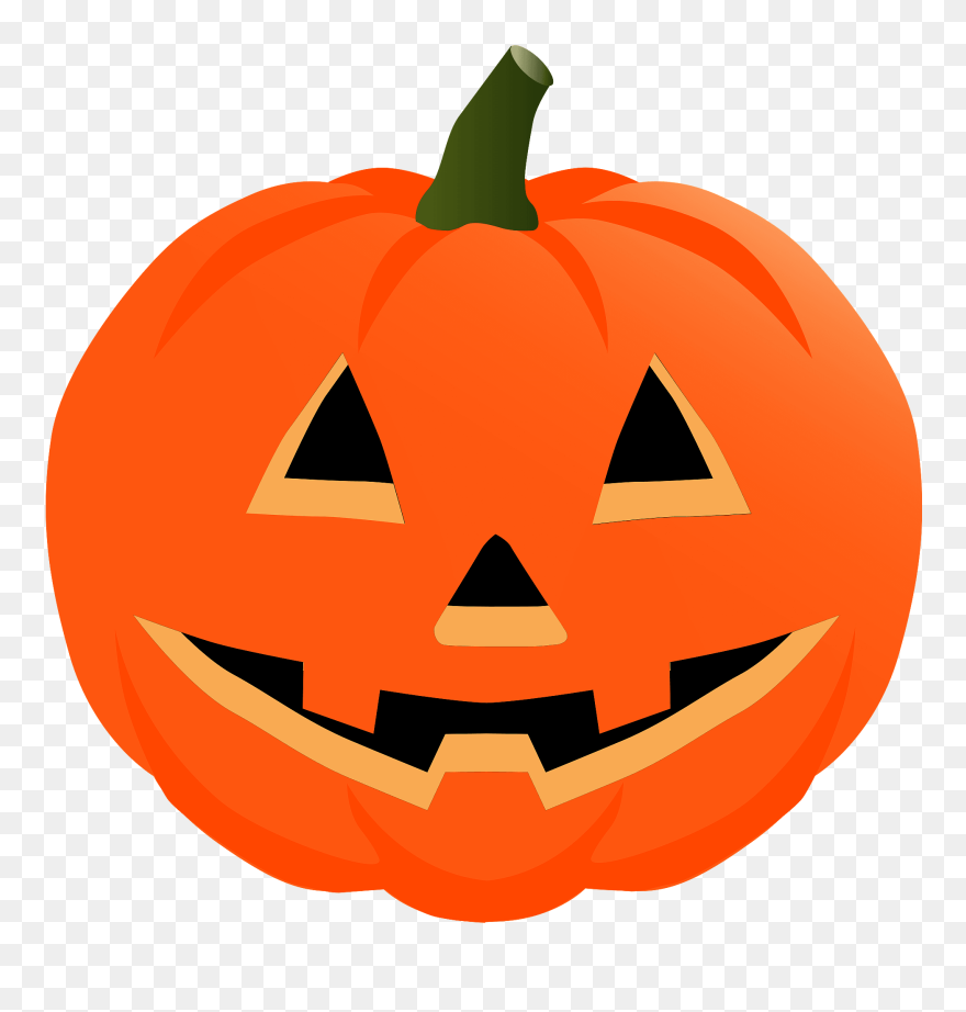 Pumpkin Jack O" Lantern Clipart - Museu De Efesus - Png Download