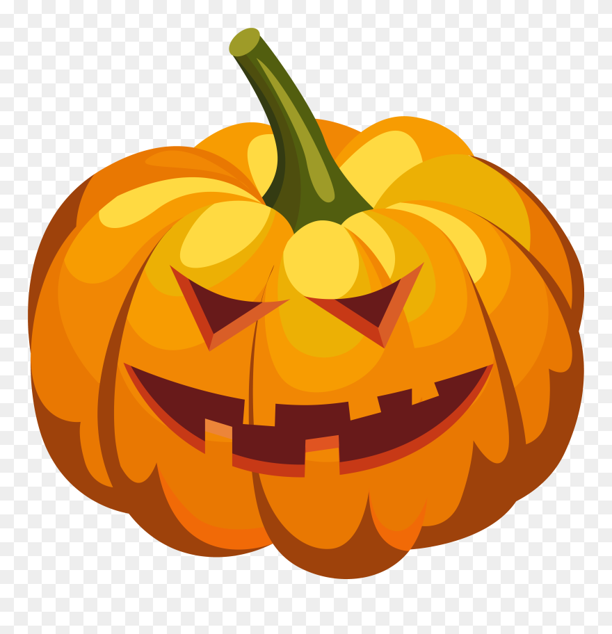 Halloween Jack O Lantern Clipart Clipart Stock Scary - Jack O Lantern Transparent Background - Png Download