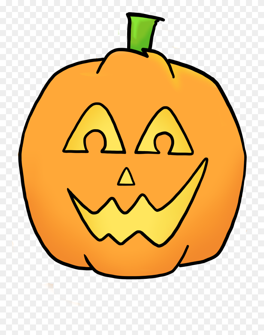 Happy Jack O Lantern Clipart - Jack O Lantern Clip - Png Download
