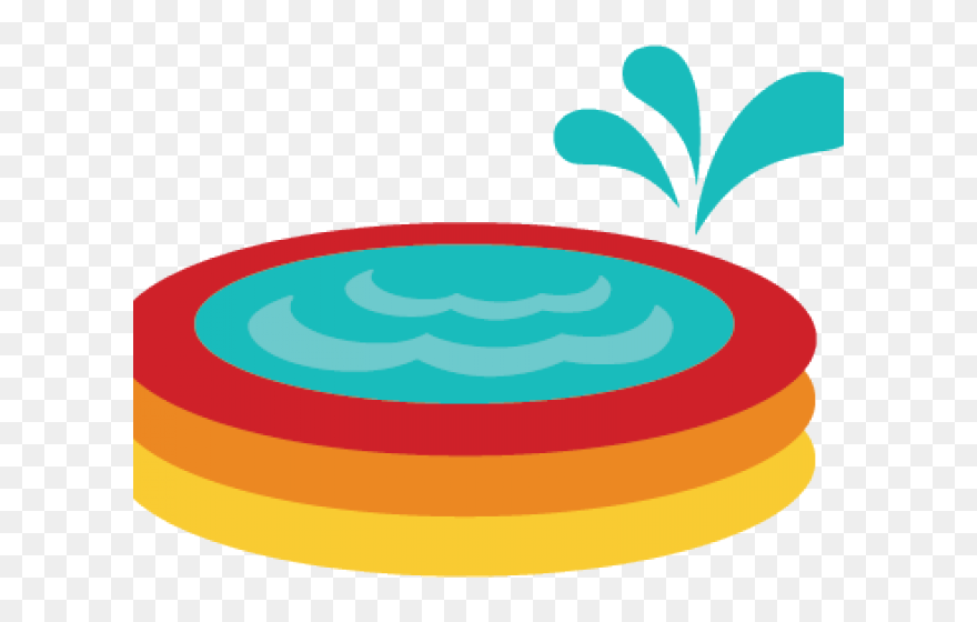 Pool Clipart Hat - Kiddie Pool Clipart - Png Download