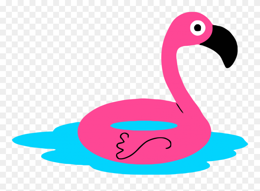 Greater Flamingo Clipart