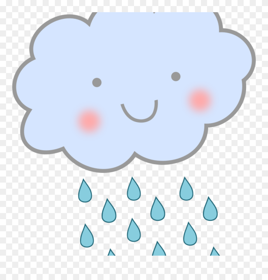 Clipart Rain Transparent Background - Png Download
