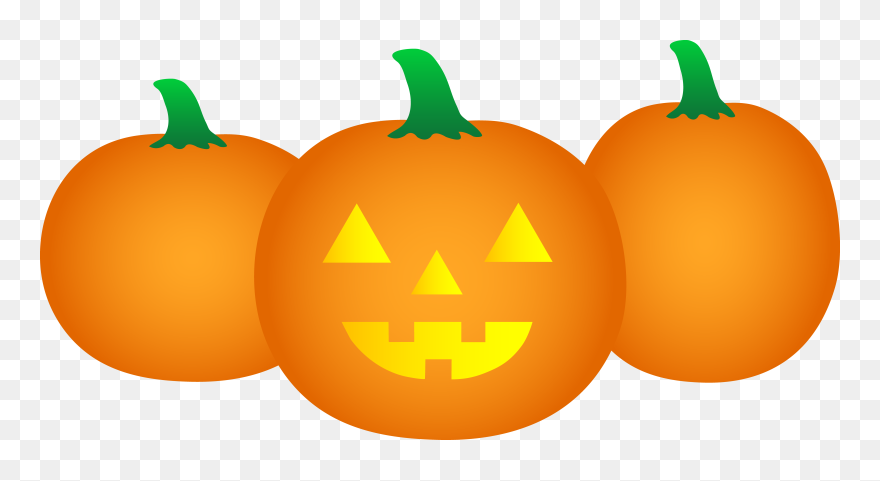 Free Pumpkin Clipart - Halloween Pumpkins Clip Art - Png Download