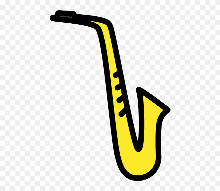 Saxophone Emoji Clipart Png Download (5241397) PinClipart