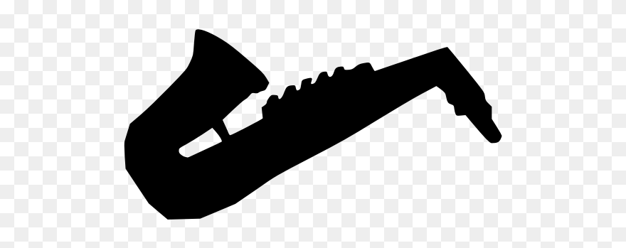 Saxophone Silhouette-1574414597 - Saxophone Clipart