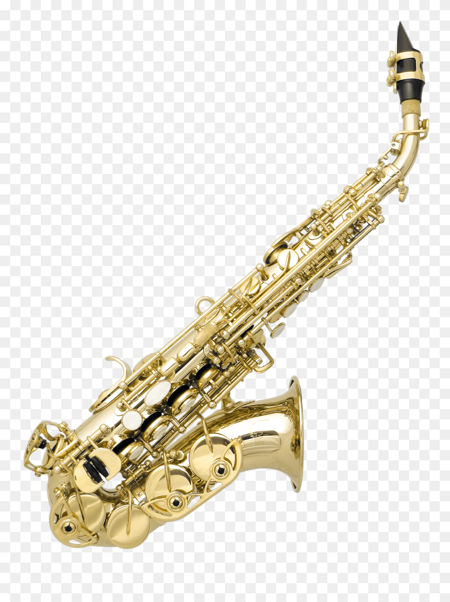 Transparent Saxophone Player Clipart - Yamaha Curved Soprano Saxophone - Png Download