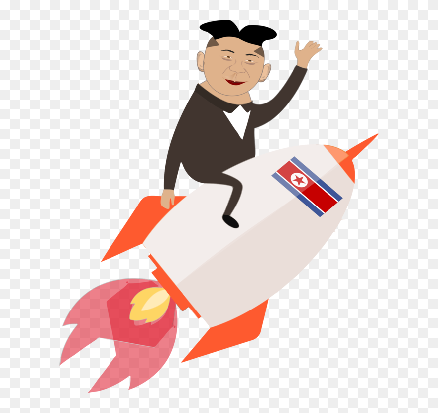 Rocket Launch Cliparts - Man On A Rocket Clipart - Png Download