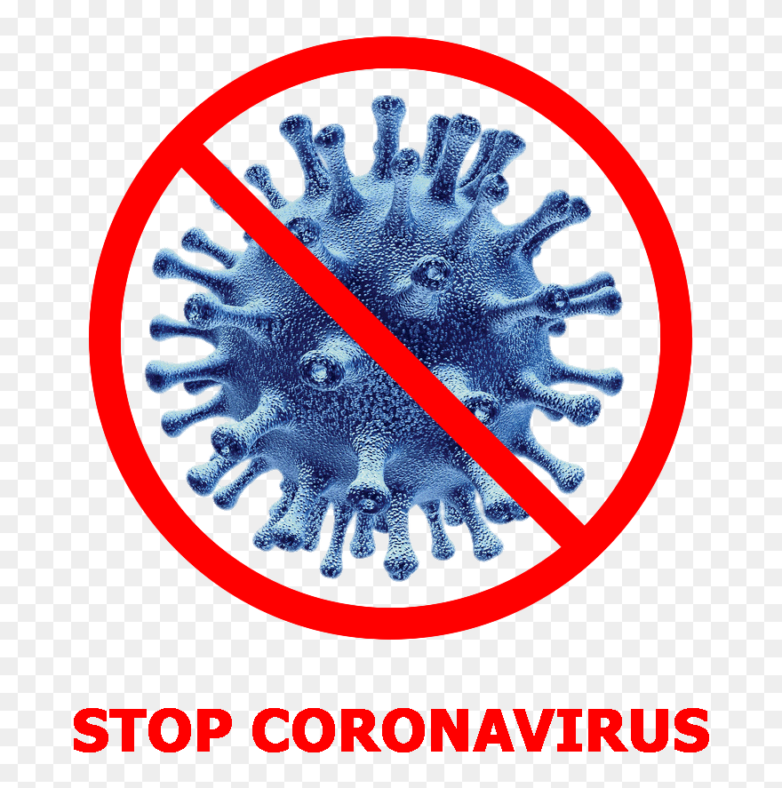 Stop Coronavirus Sign Png Clipart - Coronavirus Png Transparent