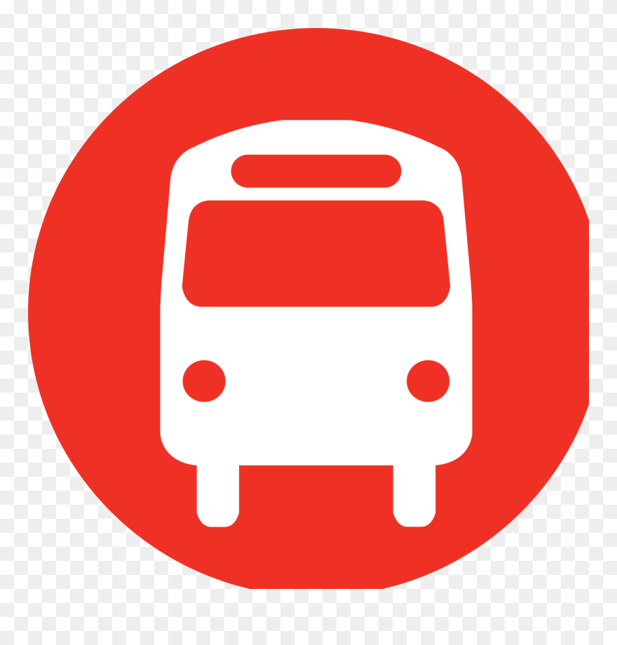 Train Stop Logo Clipart - Bus Stop Icon Png Transparent Png