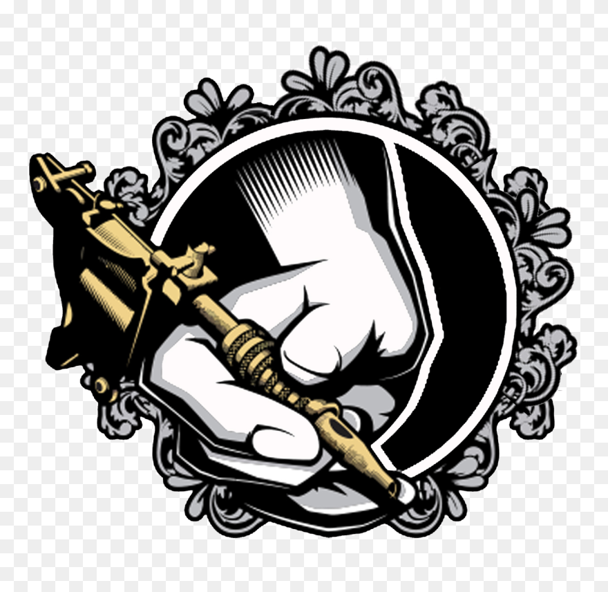 Machine Tattoo Ink Arm Artist Free Png Hq Clipart - Logo Tattoo Machine Png Transparent Png