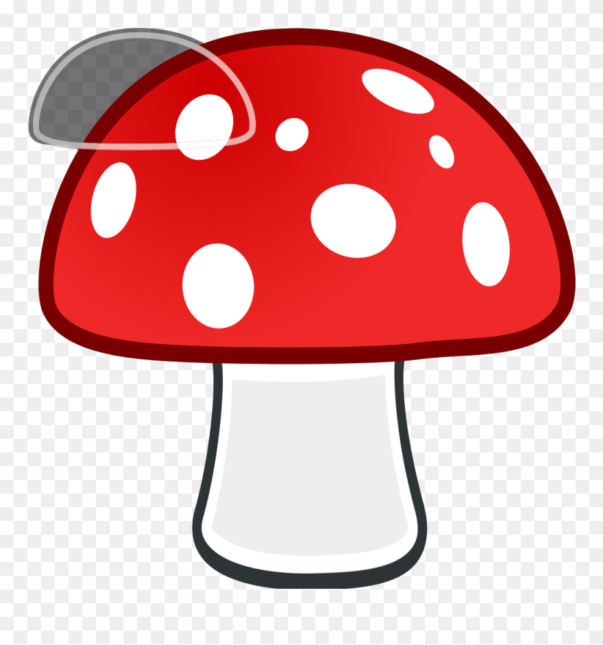 Blue Mushroom House Svg Clip Arts - Clip Art Cendawan - Png Download