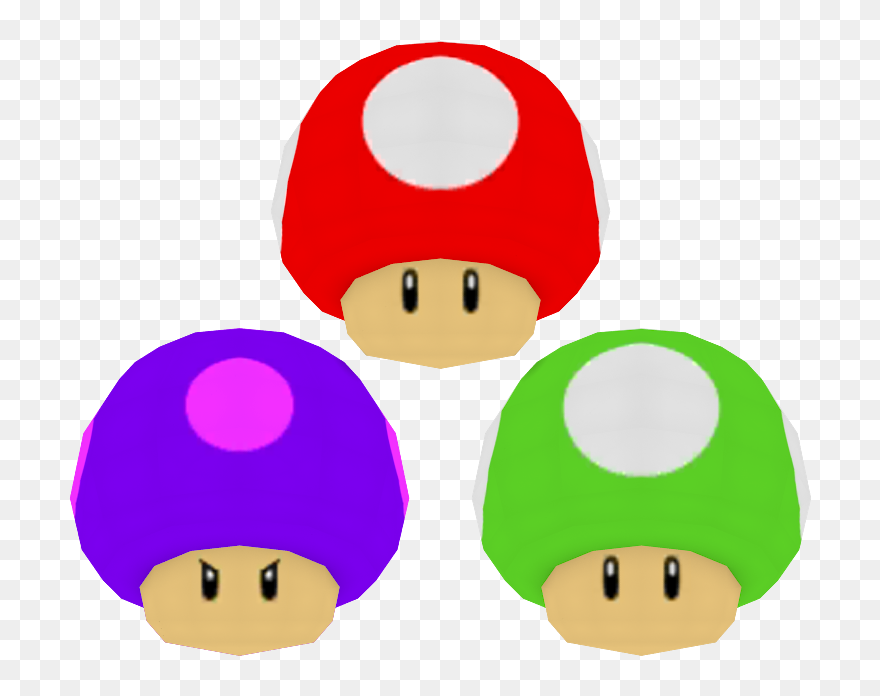 Mario Mushroom Png - Super Mario 3d Land Clipart