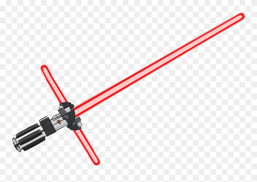 Kylo Ren Anakin Skywalker Lightsaber Star Wars Concept - Kylo Ren Lightsaber Drawing Clipart