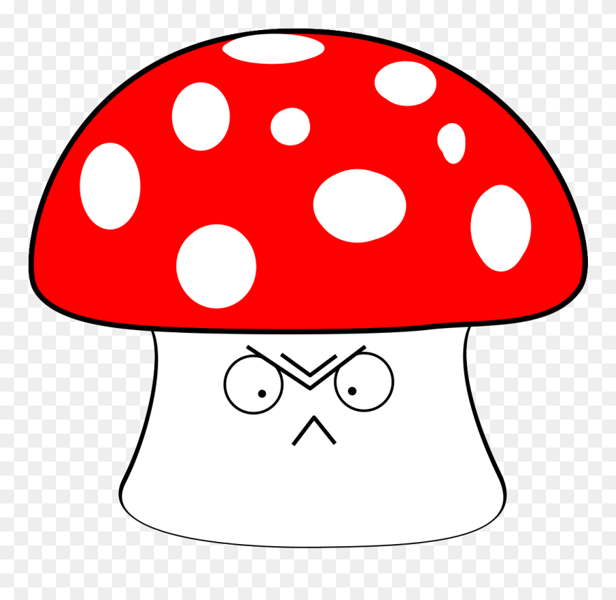 Smurf Mushrooms Clipart