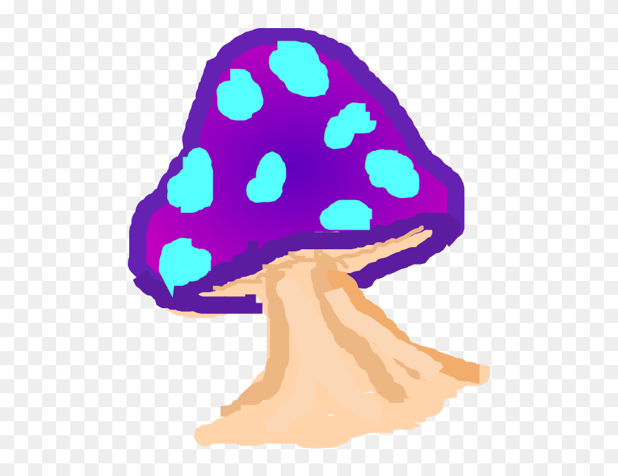 Trippy Mushroom Clipart Transparent - Png Download