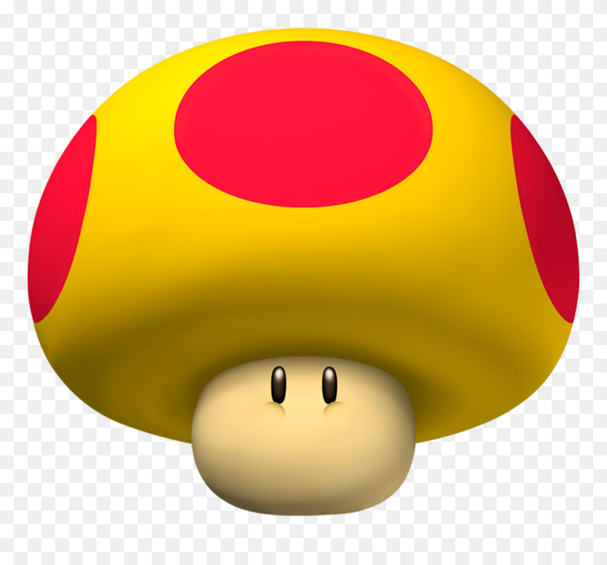 Mushroom Clipart Super Mario - Mario Kart Giant Mushroom - Png Download