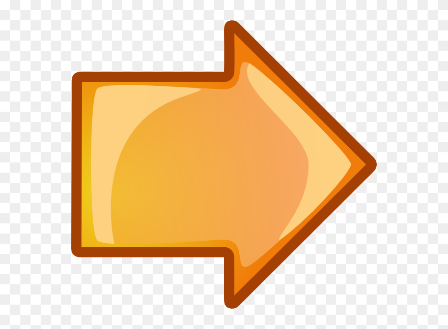 Block Arrow Clip Art Vector Freeuse Stock Lightsaber - Orange Arrow Clip Art - Png Download