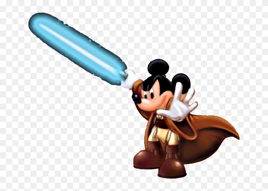 Mickey Mouse Star Wars Clipart 2 By Dalton - Mickey Star Wars Clip Art - Png Download