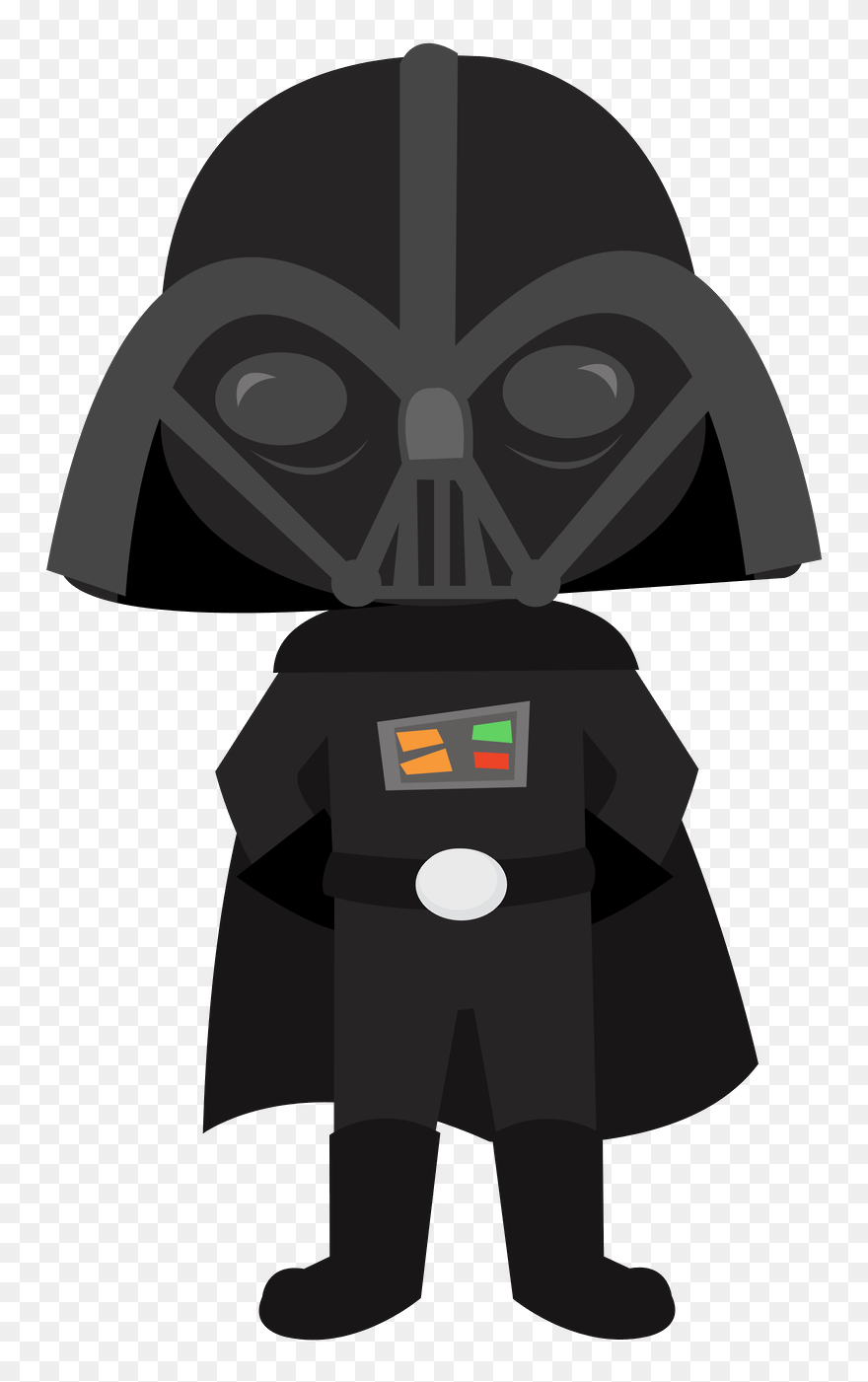 Darth Vader Cartoon Drawing - Star Wars Clipart Png Transparent Png ...