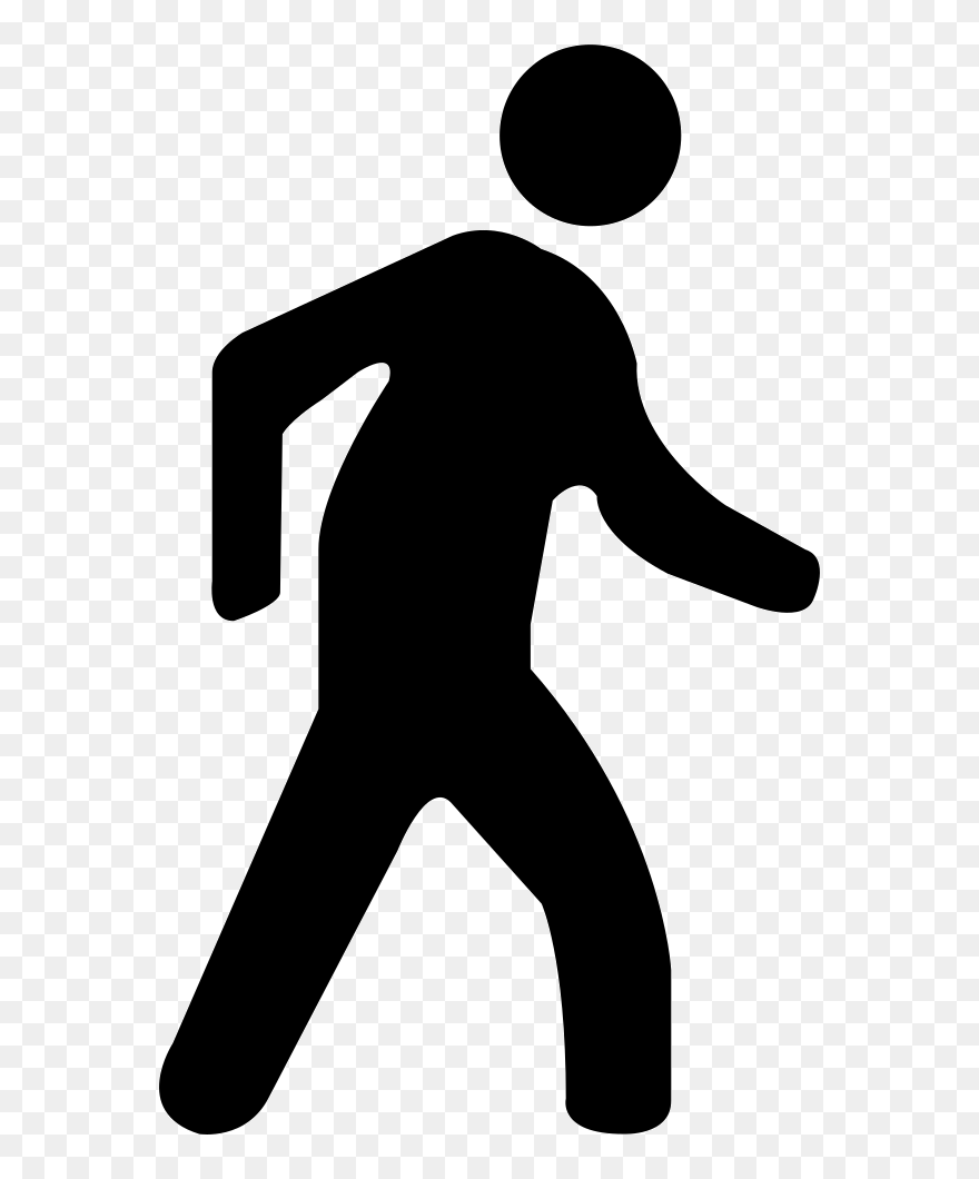 Download Svg Png Icon Free - Icon Walking Man Png Clipart (#5242171