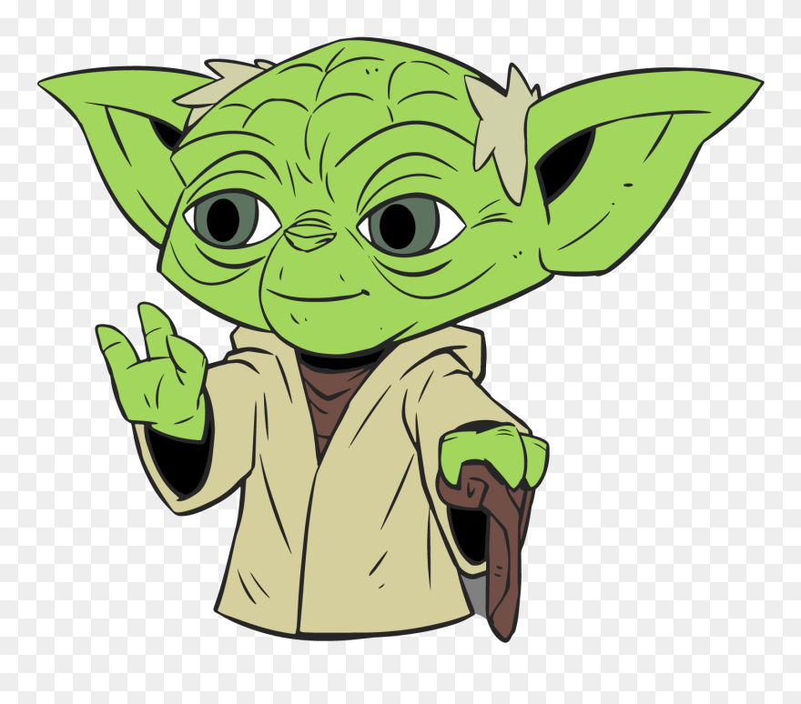 Pin Trading Program - Yoda Star Wars Cartoon Clipart