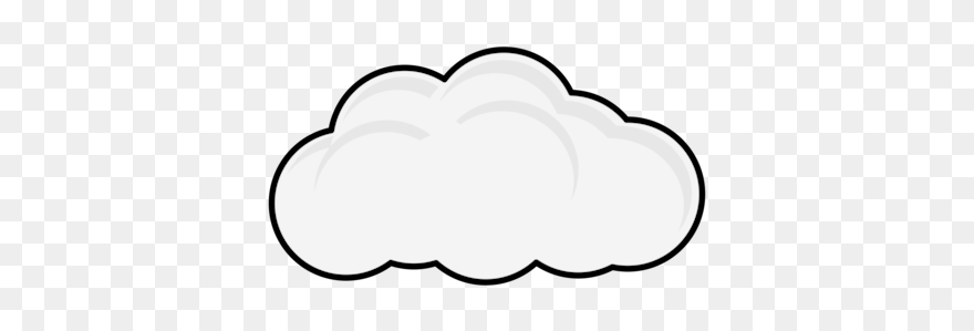 Line Art,walking Shoe,area - Clip Art Cloud Small - Png Download