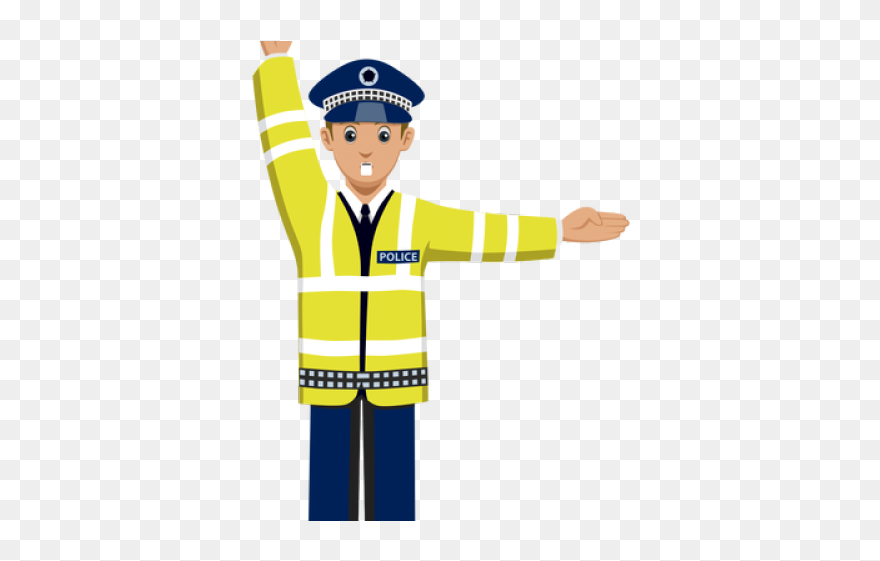 Traffic Police Clipart - Png Download