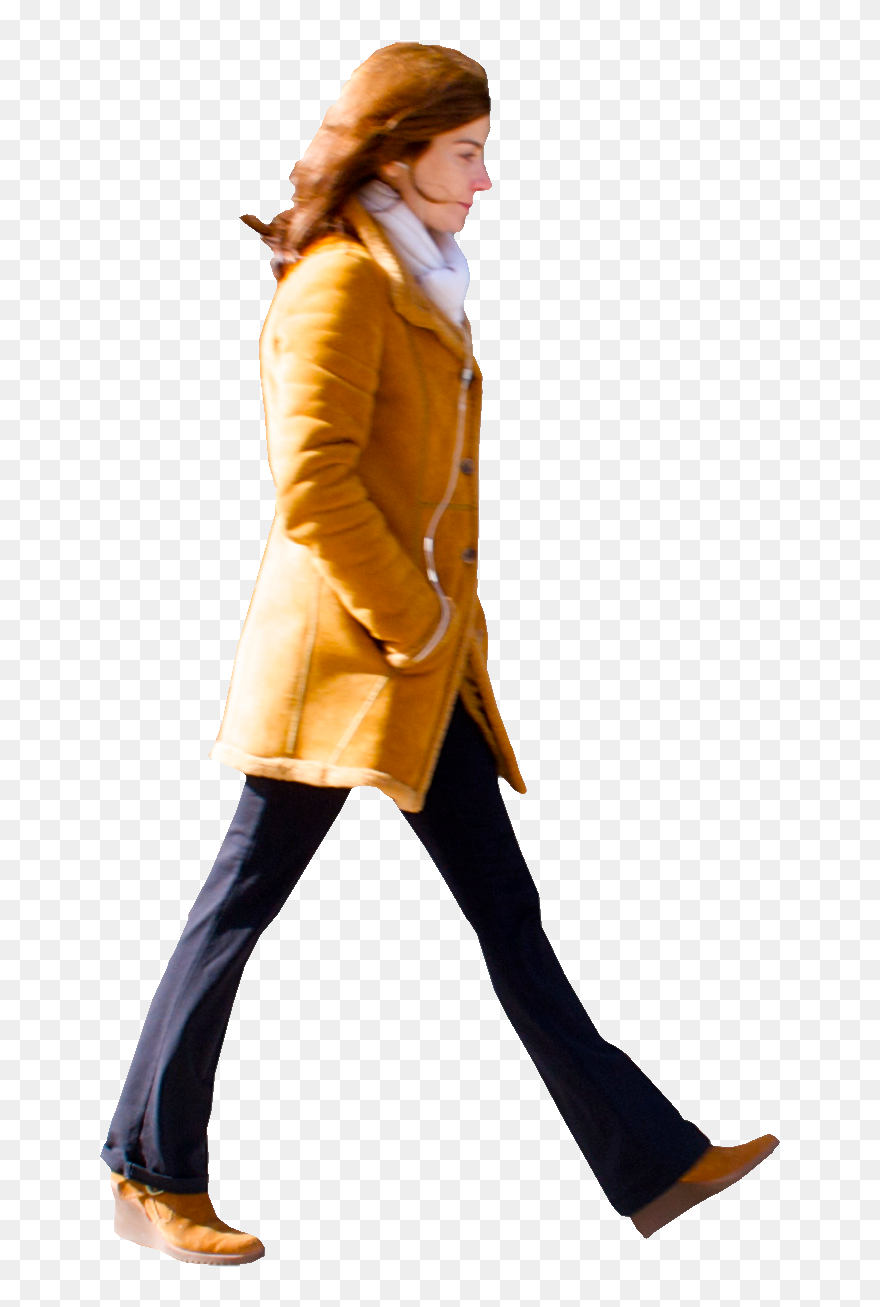Walking Clip Art - Transparent Background Person Walking Png