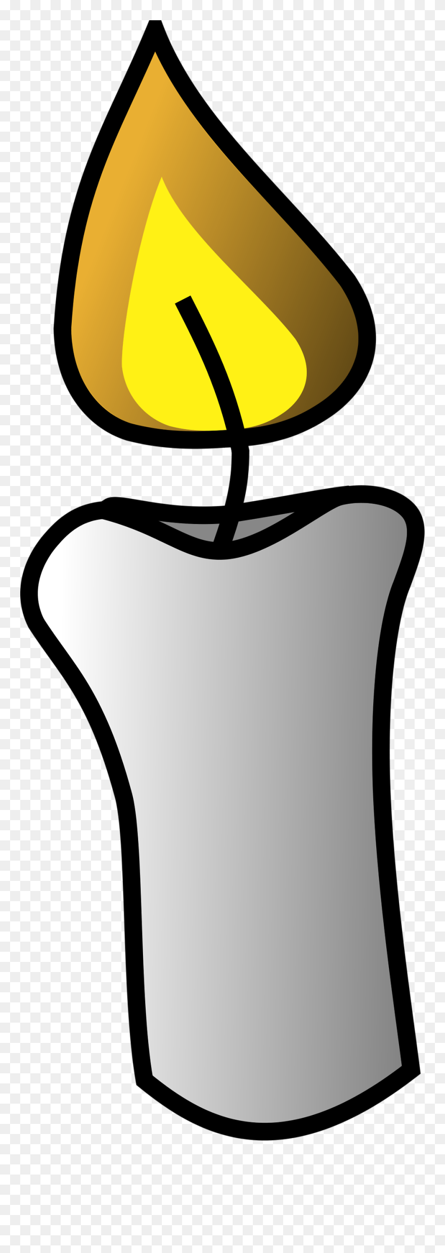 Clipart Candle Fancy, Clipart Candle Fancy Transparent - Vela Clipart - Png Download