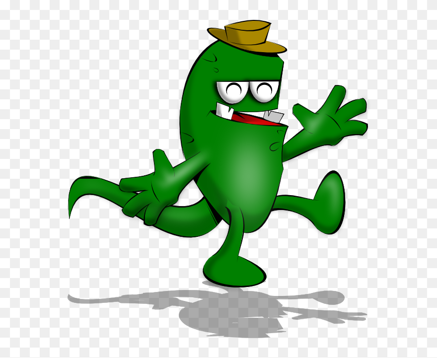 Happy - Monster - Clipart - Cartoon - Png Download