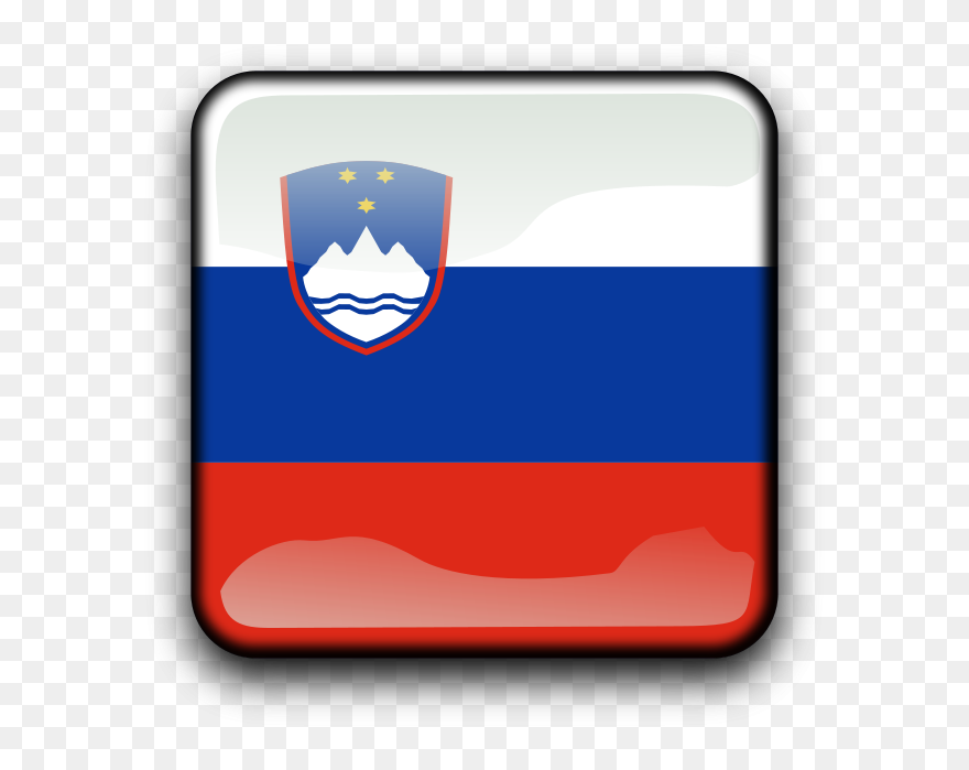 Cannabis Leafs Clip Art Download - Slovenia Flag - Png Download