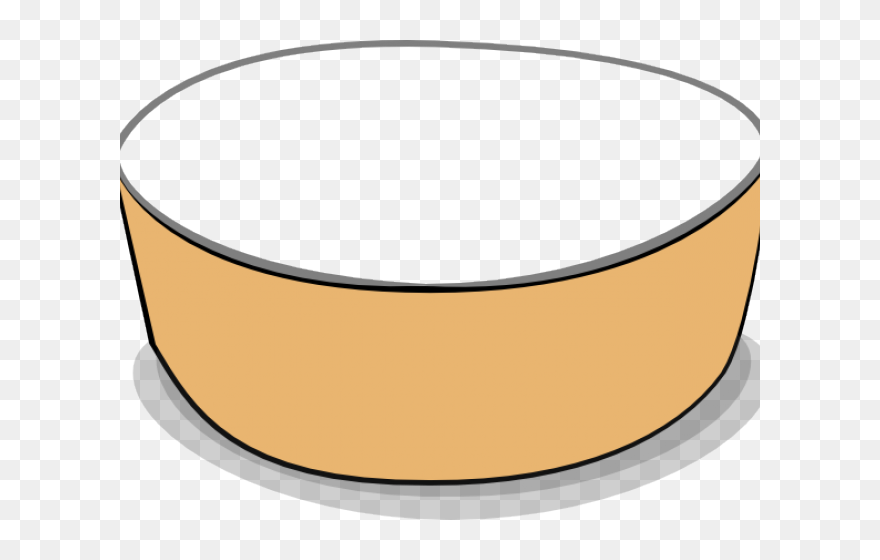 Salad Bowl Cliparts - Bowl Of Milk Cartoon - Png Download