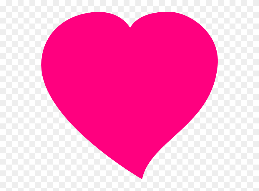 Free Icons Png Pink Heart Png Transparent - Heart Clip Art Pink