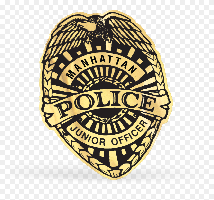 Police Officer Badge Sticker Clipart