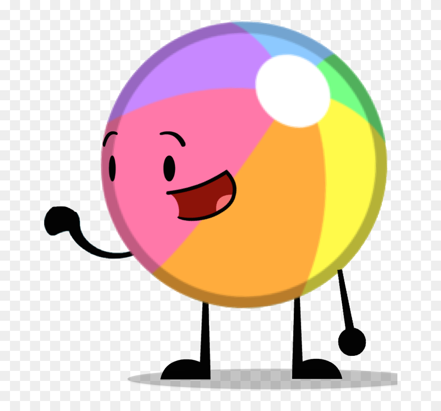 Transparent Idle Clipart - Through The Woods Beach Ball - Png Download